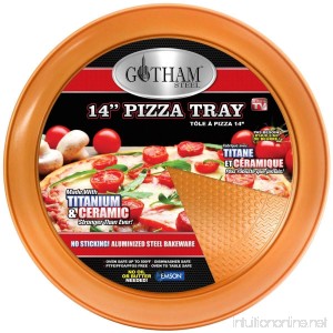As Seen On TV Gotham Steel 14 Pizza Tray - B076V7RBM6